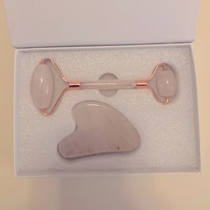 Jade Roller & Gua Sha Stone (Baimei Skincare Beauty)